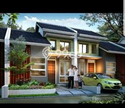 Rumah Modern 2 Kamar LT 66m2 di Rawakalong Rumah Modern 2 Kamar LT 66m2 di Rawakalong