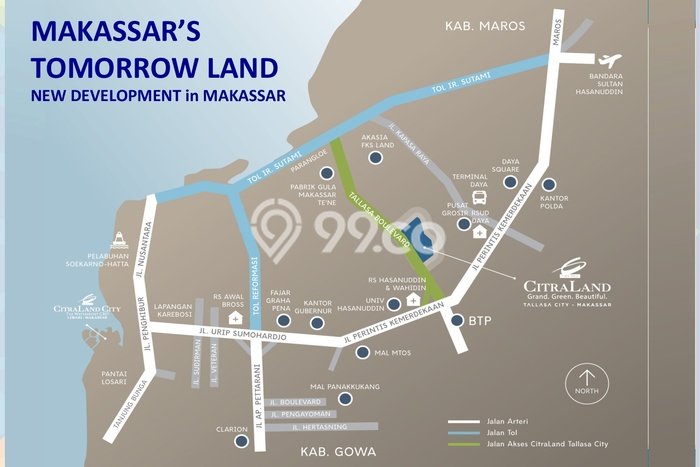 Jual Rumah Eksklusif 2 KT di Daya, Makassar Jual Rumah Eksklusif 2 KT di Daya, Makassar