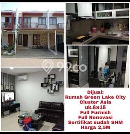 DIJUAL CEPAT! Rumah Nyaman di Green Lake City, Jakarta Barat, Luas 90m² LB 160m² Bisa Nego! DIJUAL CEPAT! Rumah Nyaman di Green Lake City, Jakarta Barat, Luas 90m² LB 160m² Bisa Nego!