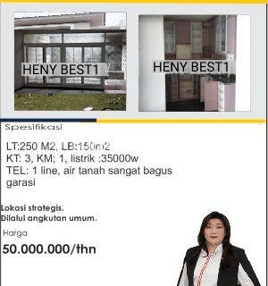 Sewa Rumah Strategis Harga Terjangkau di Bandung Sewa Rumah Strategis Harga Terjangkau di Bandung