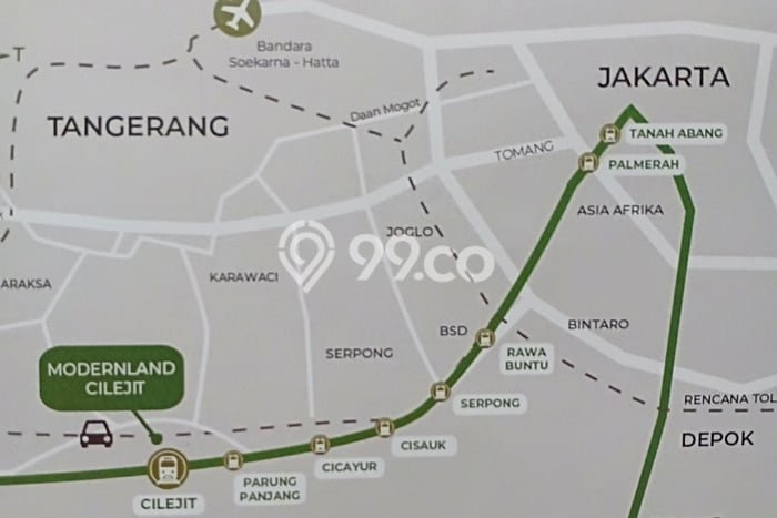 Rumah di Serpong, Tangerang Selatan, Luas 72m² Bangunan 36m² Rumah di Serpong, Tangerang Selatan, Luas 72m² Bangunan 36m²