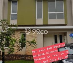 Rumah 2 KT 2 KM di Area Gading Serpong, Tangerang Rumah 2 KT 2 KM di Area Gading Serpong, Tangerang