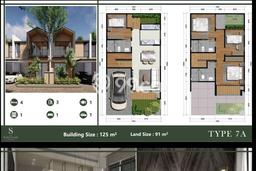 Hunian Cantik Modern Lb 125m2 di Babakan Madang, Bogor Hunian Cantik Modern Lb 125m2 di Babakan Madang, Bogor