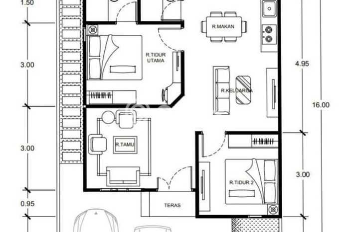 Rumah Minimalis Terbaik Dijual Area Tenayan Raya LT 91m2 Rumah Minimalis Terbaik Dijual Area Tenayan Raya LT 91m2
