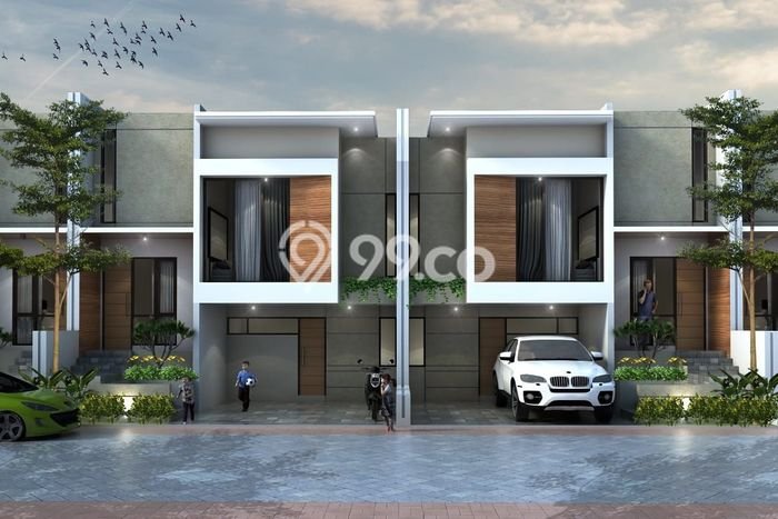 Hunian Cantik Modern Lb 85m2 di Kramat Jati, Jakarta Timur Hunian Cantik Modern Lb 85m2 di Kramat Jati, Jakarta Timur