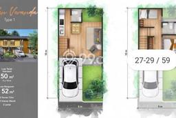 Rumah Minimalis 2 Kamar LT 50m2 di Lippo Karawaci Rumah Minimalis 2 Kamar LT 50m2 di Lippo Karawaci
