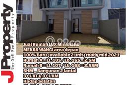 Hunian Cantik Minimalis Lb 165m2 di Mekar Wangi, Bandung Hunian Cantik Minimalis Lb 165m2 di Mekar Wangi, Bandung