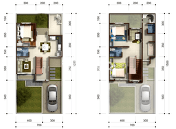 Rumah di Cinere, 2 KM, View Kota, Luas 105m² LB 115m² Rumah di Cinere, 2 KM, View Kota, Luas 105m² LB 115m²