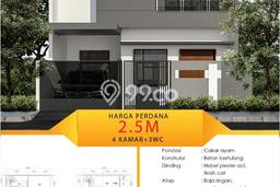 Rumah 4 KT 3 KM Newly Built di Taman Surya, Dekat Mal, Jakarta Barat Rumah 4 KT 3 KM Newly Built di Taman Surya, Dekat Mal, Jakarta Barat