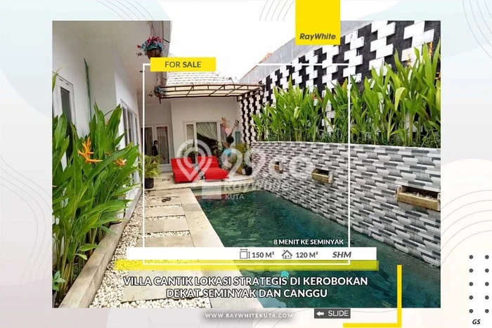 For Sale! Premium House LT 150m2 Desain Elegan di Seminyak For Sale! Premium House LT 150m2 Desain Elegan di Seminyak