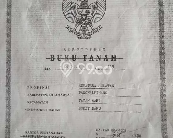 Jual Rumah Bagus Siap Huni LB 160m2 di Taman Sari, Pangkal Pinang Jual Rumah Bagus Siap Huni LB 160m2 di Taman Sari, Pangkal Pinang