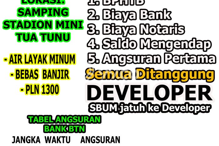 Rumah Terjangkau Dijual di Gerunggang, Pangkal Pinang Harga Rp 156 Juta Rumah Terjangkau Dijual di Gerunggang, Pangkal Pinang Harga Rp 156 Juta
