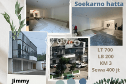 Rumah kawasan Soekarno Hatta, Akses ke Pusat Kota, 2 KM, Luas 700m² LB 250m² Rumah kawasan Soekarno Hatta, Akses ke Pusat Kota, 2 KM, Luas 700m² LB 250m²