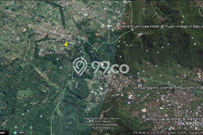 Dijual Tanah Kawasan Pujon, Luas 10425m², Area Potensial Dijual Tanah Kawasan Pujon, Luas 10425m², Area Potensial