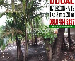 Tanah Kavling Dijual di Intercon, Jakarta Barat dengan Luas Tanah 160m2 Tanah Kavling Dijual di Intercon, Jakarta Barat dengan Luas Tanah 160m2