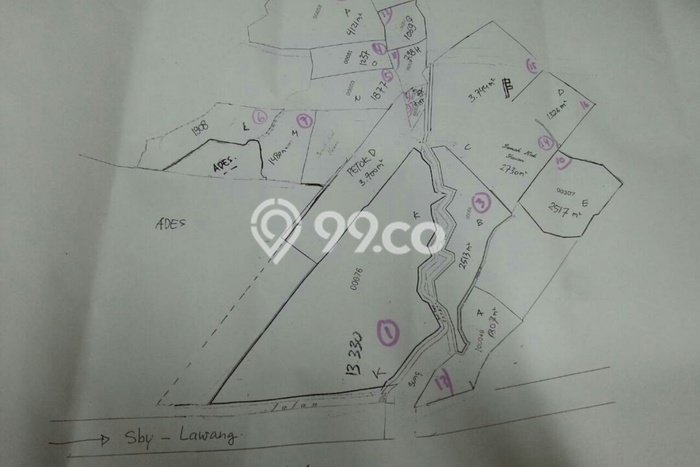 HARGA MENARIK! Tanah di Purwosari, Luas 44500m², Lokasi Berkembang, Bebas Banjir HARGA MENARIK! Tanah di Purwosari, Luas 44500m², Lokasi Berkembang, Bebas Banjir