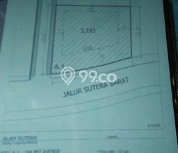 Tanah di Alam Sutera, Luas 3191m², Lokasi Strategis, Lingkungan Nyaman Tanah di Alam Sutera, Luas 3191m², Lokasi Strategis, Lingkungan Nyaman