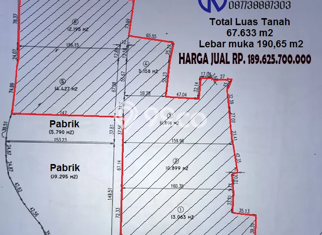 Tanah Industri Pabrik Gudang Jati Uwung Kota Tangerang Tanah Industri Pabrik Gudang Jati Uwung Kota Tangerang