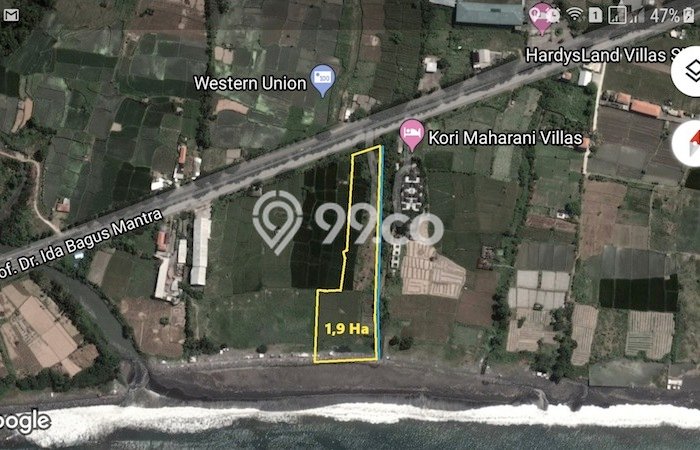 Tanah Dijual Area Strategis di Lebih Gianyar 19000m2 Tanah Dijual Area Strategis di Lebih Gianyar 19000m2