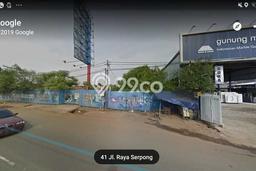 tanah di jalan raya serpong BSD Luas 936m tanah di jalan raya serpong BSD Luas 936m