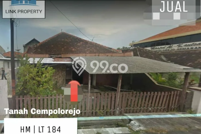 Untuk Dijual Tanah di Semarang, Luas 184m2 SHM Untuk Dijual Tanah di Semarang, Luas 184m2 SHM
