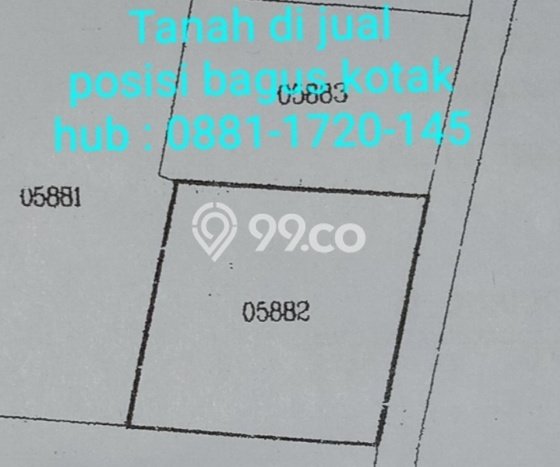 Tanah Kosong Dijual di Bogor dengan Area 189m2 Tanah Kosong Dijual di Bogor dengan Area 189m2