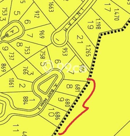 Tanah Dijual Area Strategis di Sentul City Bogor 680m2 Tanah Dijual Area Strategis di Sentul City Bogor 680m2