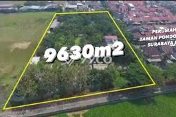 Lahan Kosong Dijual di Wiyung, Surabaya, Luas 9630m2 Area Strategis Lahan Kosong Dijual di Wiyung, Surabaya, Luas 9630m2 Area Strategis