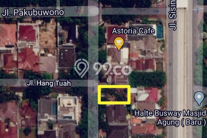 Lahan untuk Dijual di Kebayoran Baru Jakarta Selatan Luas 699m2 Lahan untuk Dijual di Kebayoran Baru Jakarta Selatan Luas 699m2