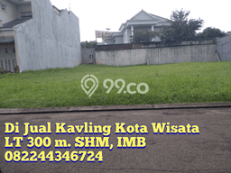 Dijual Tanah 300m2 di Kota Wisata, Jakarta Timur Dijual Tanah 300m2 di Kota Wisata, Jakarta Timur