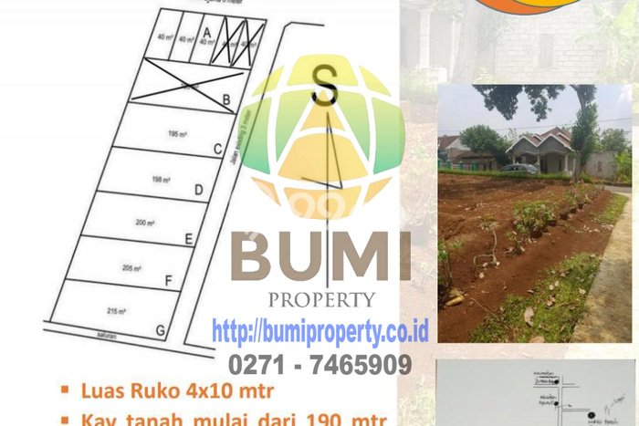 Tanah Dijual Lokasi Jumantono, Karanganyar dengan Luas Tanah 190m2 dan Status Lain-lain Tanah Dijual Lokasi Jumantono, Karanganyar dengan Luas Tanah 190m2 dan Status Lain-lain