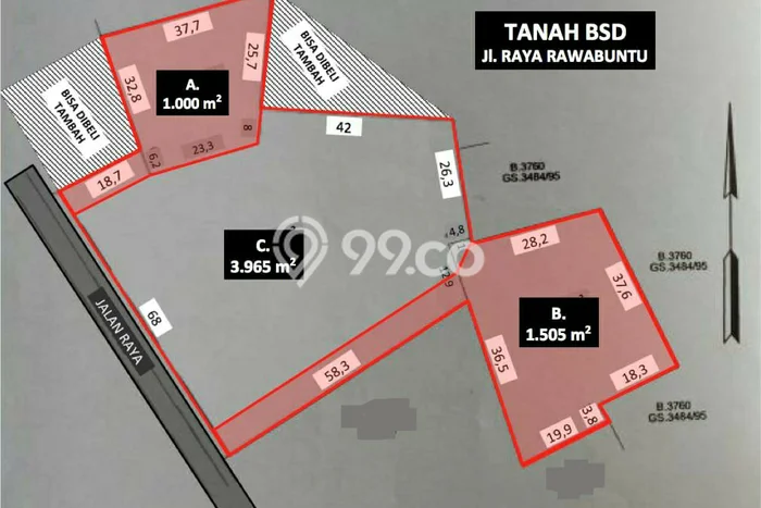 Untuk Dijual Tanah di Ciputat Tangerang Selatan Luas 6470m2 SHM Untuk Dijual Tanah di Ciputat Tangerang Selatan Luas 6470m2 SHM