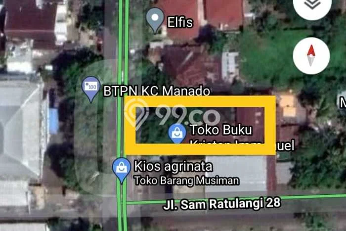 Tanah Kavling untuk Dijual di Wanea Manado 1475m2 Tanah Kavling untuk Dijual di Wanea Manado 1475m2