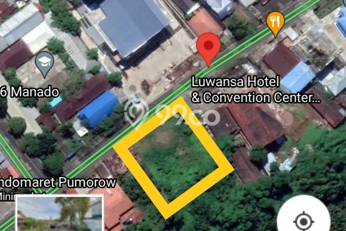 Tanah untuk Dijual Lokasi Wanea, Manado Luas 3200m2 SHM Tanah untuk Dijual Lokasi Wanea, Manado Luas 3200m2 SHM
