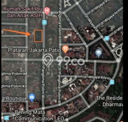 Jarang Ada! Tanah di Kebayoran Baru Punya Luas 2265m2 SHM Jarang Ada! Tanah di Kebayoran Baru Punya Luas 2265m2 SHM
