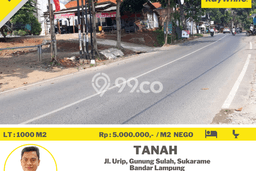 Lahan Investasi Lokasi Sukarame Bandar Lampung - Lahan Investasi Lokasi Sukarame Bandar Lampung -