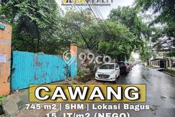 Tanah Investasi Dijual di Jakarta Timur Punya Luas 745m2 Tanah Investasi Dijual di Jakarta Timur Punya Luas 745m2