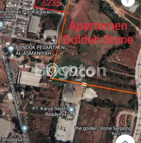 Kavling Tanah Dijual di Kelapa Dua Tangerang Spesifikasi 6239m2 Kavling Tanah Dijual di Kelapa Dua Tangerang Spesifikasi 6239m2
