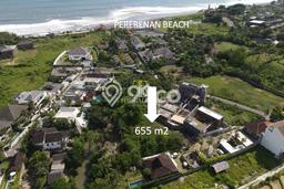 Kavling Tanah untuk Dijual di Pererenan, Badung, Luas 655m2 Kavling Tanah untuk Dijual di Pererenan, Badung, Luas 655m2
