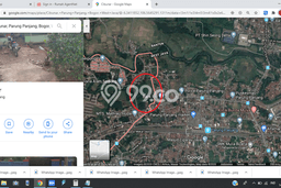 Tanah Dijual Lokasi Parung Panjang, Bogor Luas 28546m2 Legalitas Aman Tanah Dijual Lokasi Parung Panjang, Bogor Luas 28546m2 Legalitas Aman
