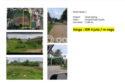 AREA PROSPEKTIF! Tanah di Pondok Aren, Luas 1180m², Akses Transportasi, Kawasan Berkembang AREA PROSPEKTIF! Tanah di Pondok Aren, Luas 1180m², Akses Transportasi, Kawasan Berkembang
