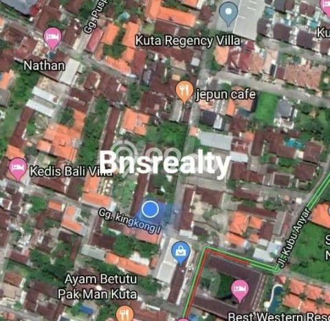 Lahan untuk Dijual Lokasi Kuta, Badung Luas 1600m2 SHM Lahan untuk Dijual Lokasi Kuta, Badung Luas 1600m2 SHM