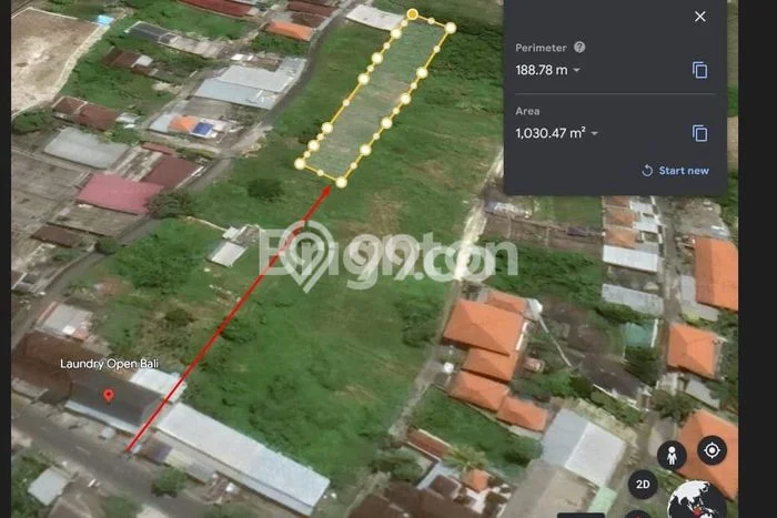 Tanah Disewakan Lokasi Badung Seluas 1000m2 Strategis dan Aman Tanah Disewakan Lokasi Badung Seluas 1000m2 Strategis dan Aman