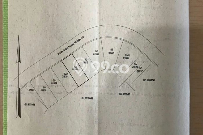 Tanah Kavling untuk Dijual di Coblong Bandung 512m2 Tanah Kavling untuk Dijual di Coblong Bandung 512m2