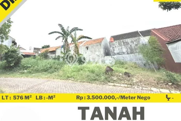 Tanah di Tanjung Karang Timur, Luas 576m2m², Jalur Mudah, Area Berkembang Tanah di Tanjung Karang Timur, Luas 576m2m², Jalur Mudah, Area Berkembang