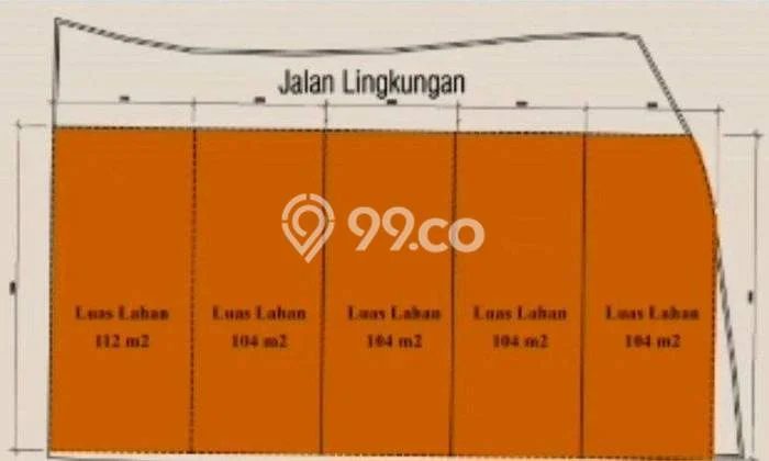 Tanah Potensial di Gatak, Luas 104m², Akses Mudah Tanah Potensial di Gatak, Luas 104m², Akses Mudah