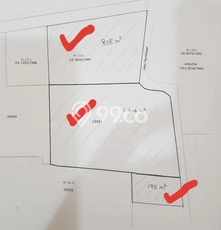 Jarang Ada! Tanah di Kebon Jeruk Punya Luas 2422m2 SHM Jarang Ada! Tanah di Kebon Jeruk Punya Luas 2422m2 SHM