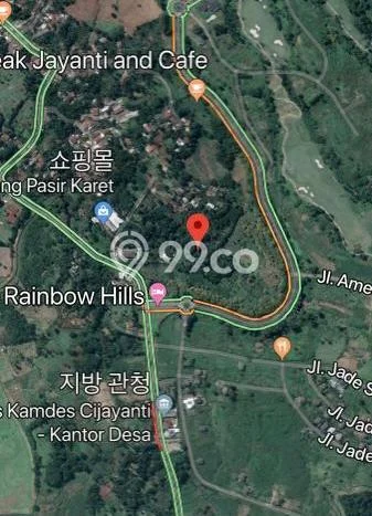 Kavling Tanah untuk Dijual di Cijayanti, Bogor, Luas 550m2 Kavling Tanah untuk Dijual di Cijayanti, Bogor, Luas 550m2
