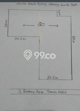 Jarang Ada! Tanah di Kebayoran Lama Punya Luas 2838m2 SHM Jarang Ada! Tanah di Kebayoran Lama Punya Luas 2838m2 SHM