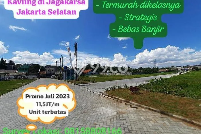 Lahan Dijual Lokasi Jagakarsa, Jakarta Selatan dengan Luas Tanah 66m2 dan Status SHM Lahan Dijual Lokasi Jagakarsa, Jakarta Selatan dengan Luas Tanah 66m2 dan Status SHM
